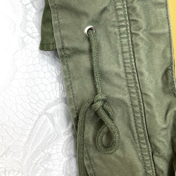 MADEWELL Army Olive Green Zip Up Military Fleet Utility Jacket - Size Small - Picture 7 of 13